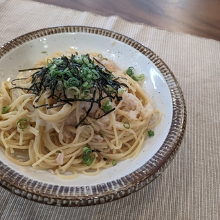 フライパン1つでできる！ツナと大根おろしのパスタ♪